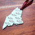 Maine Wood Ornament-Fish